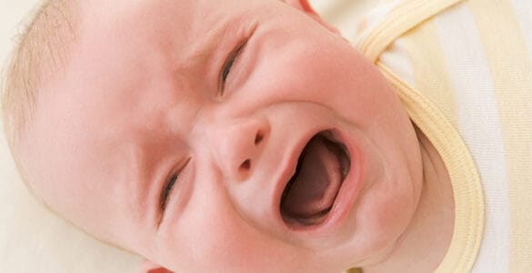 does baby cry during teething