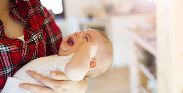 when to ignore baby crying